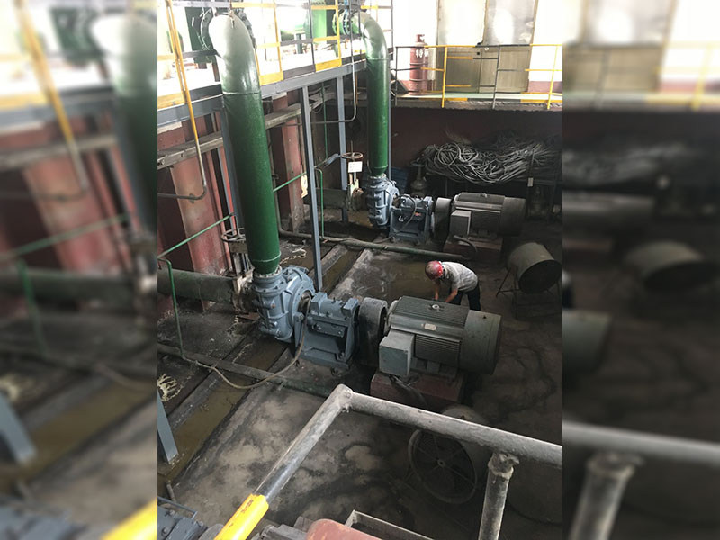 鋼廠使用現場(chang)實例